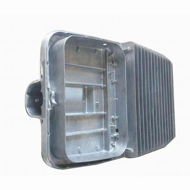 Factory Supply Extrusion Aluminum Machining Street Lamp Heat Sink for High Power LED Light Street Light Cooling Housing