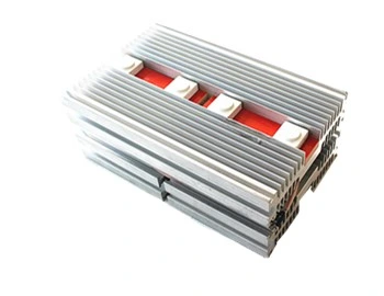 Dense Air Water Cooled Aluminum Heat Sink for Power Electronics